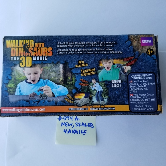 #594A 3 Mini Walking With Dinosaurs - Picture 2 of 7